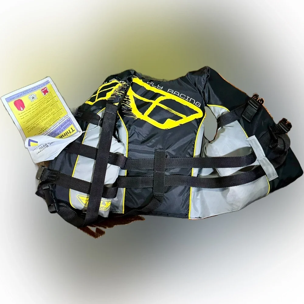 🌺Fly Racing Fly Vest, Life Jacket, Preserver, Personal Flotation Device 🌸🌺
